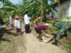 Babinsa Rubaru Gotong Royong Cegah Banjir Desa Mandala