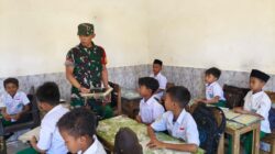 Babinsa Kawal MBG di Manding, Ribuan Siswa Nikmati Menu Bergizi Seimbang