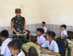 Babinsa Kawal MBG di Manding, Ribuan Siswa Nikmati Menu Bergizi Seimbang