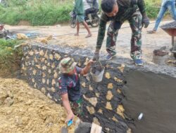 Kebut Tanpa Henti, Plengsengan TMMD 127 di Mandala Kian Kokoh