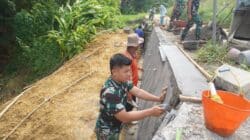 Tembus 90 Persen, Satgas TMMD 127 Kodim 0827/Sumenep Percepat Finishing TPT di Rubaru