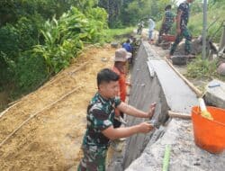 Tembus 90 Persen, Satgas TMMD 127 Kodim 0827/Sumenep Percepat Finishing TPT di Rubaru