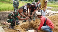 Satgas TMMD Cor 9 Titik Cakar Ayam RTLH di Mandala