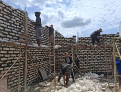 Progres 65 Persen, TMMD 127 Rehab RTLH Warga Desa Mandala