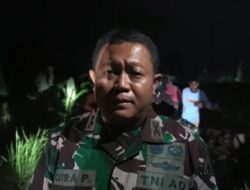 Dansatgas TMMD 127 Sumenep Turun Malam Pantau Pembangunan Jalan