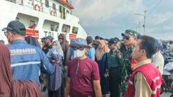 Ratusan Pemudik Tiba di Masalembu, Aparat Gabungan Siaga Pengamanan