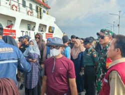 Ratusan Pemudik Tiba di Masalembu, Aparat Gabungan Siaga Pengamanan