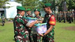 Pimpin Apel Cuti Lebaran, Pgs. Dandim Sumenep Tekankan Keamanan Prajurit