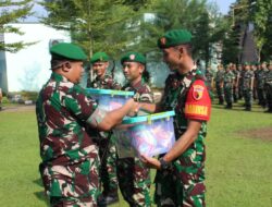 Pimpin Apel Cuti Lebaran, Pgs. Dandim Sumenep Tekankan Keamanan Prajurit