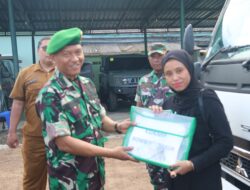 Kodim Sumenep Serahkan Truk Operasional KDKMP, Perkuat Ekonomi Desa