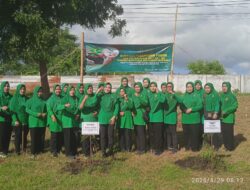 Persit Kodim Sumenep Hijaukan Kalianget, Tanam Pohon di HUT ke-80