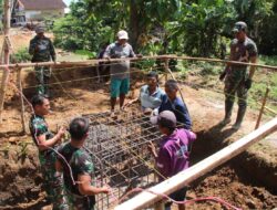 Dandim Sumenep Cek Progres Jembatan Perintis, Tekankan Kualitas