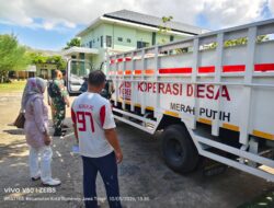 Dua Truk Fuso Koperasi Merah Putih Tiba di Kodim Sumenep, Siap Perkuat Distribusi Desa