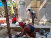 Babinsa Pragaan Bantu Renovasi Rumah Warga, Pemasangan Keramik Kamar Mandi Dikebut