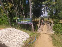 Bakti TNI AD untuk Rakyat Madura Dimulai, Material Jembatan Garuda Diturunkan