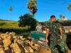 Program Bakti TNI AD KBSB Sasar Jembatan Karang Mulai Dibangun