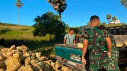 Program Bakti TNI AD KBSB Sasar Jembatan Karang Mulai Dibangun