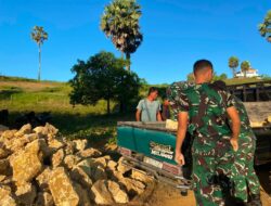 Program Bakti TNI AD KBSB Sasar Jembatan Karang Mulai Dibangun