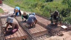 Pengecoran Gelagar Jembatan Jambu Dipercepat, Warga Lenteng Kini Lega