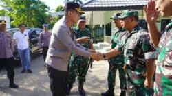 Dandim 0827 Sambut Kunjungan Kapolresta Sumenep, Perkuat Soliditas TNI-Polri