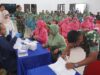 Ratusan Pendonor Ramaikan Bakti TNI AD untuk Rakyat Madura Sumenep