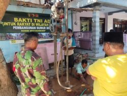 TNI AD Mulai Bor Sumur di Pulau Raas, Santri dan Warga Segera Nikmati Air Bersih