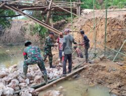 Impian Warga Desa Lanjuk Terwujud Melalui Pembangunan Jembatan