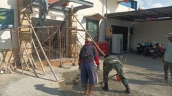 Bakti TNI AD Sentuh Rumah Ibadah, Gereja di Sumenep Mulai Direhab