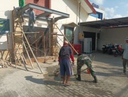Bakti TNI AD Sentuh Rumah Ibadah, Gereja di Sumenep Mulai Direhab