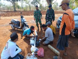 Sumur Bor Bakti TNI AD di Poteran Mulai Berbuah, Air Ditemukan 47 Meter