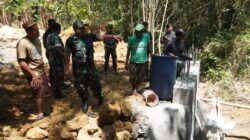 esi WF Segera Dipasang, Dandim Cek Progres Dua Jembatan Bakti TNI AD di Gapura