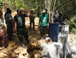 esi WF Segera Dipasang, Dandim Cek Progres Dua Jembatan Bakti TNI AD di Gapura