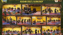Prajurit Kodim Sumenep Diuji Naik Sabuk Pencak Silat Militer