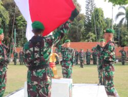Upacara 17-an Kodim Sumenep, Pangdam Tekankan Kesiapsiagaan Prajurit
