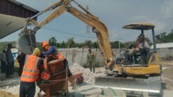 Babinsa Batuputih Pantau Pembangunan Kampung Nelayan Merah Putih di Badur