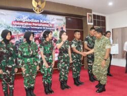 Dandim Sumenep Apresiasi Pengabdian Kadet Unhan, Titip Pesan Positif