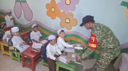 Delapan Babinsa Turun Tangan, Kawal MBG dari Dapur hingga Sekolah